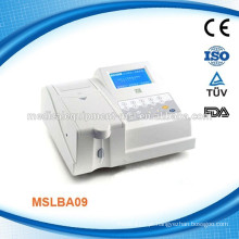 MSLBA09W Analisador de química semi-automática analisador de química semi-automática com 6 wavelength